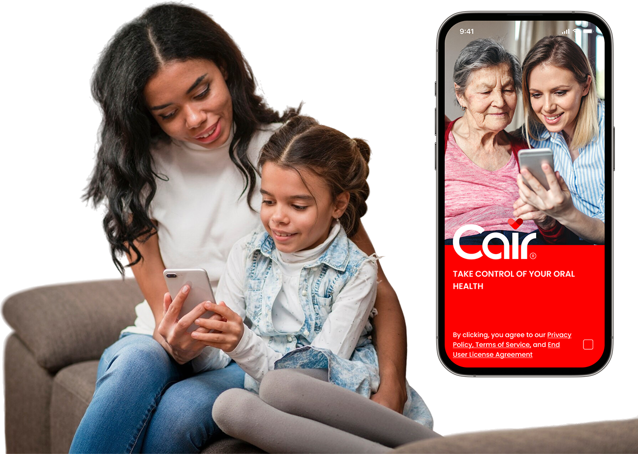 Families using the Cair app at home